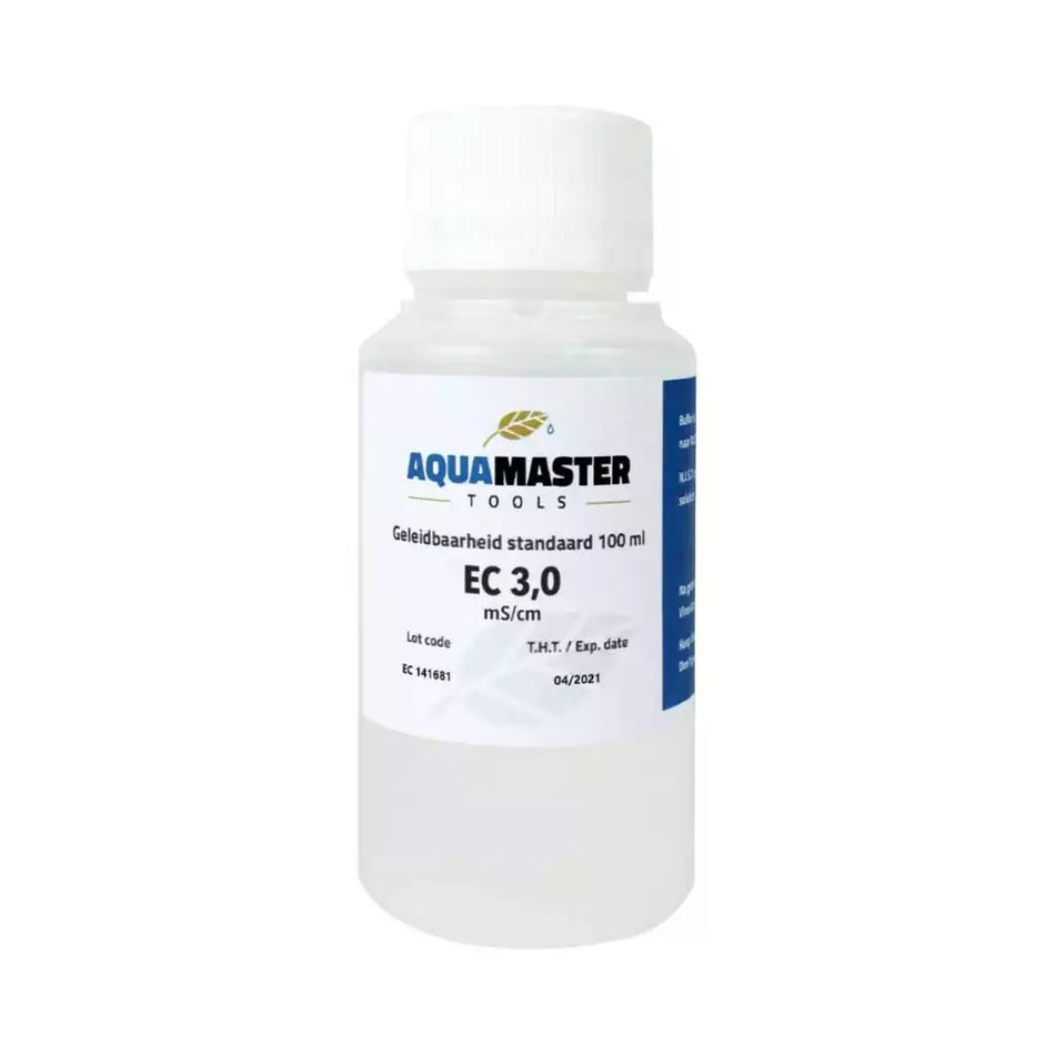 Aqua Master Tools | Eichlösung | EC 3,0 mS/cm | 100 ml
